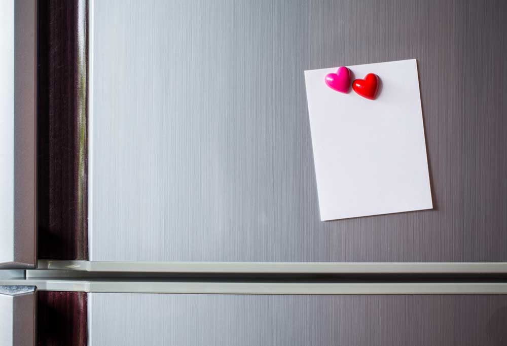 How to Remove Stains from Refrigerator Door Shiny Modern