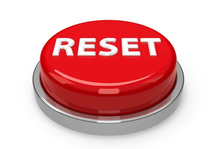 Help! My Garbage Disposal Is Not Working After Reset- picture of a reset button