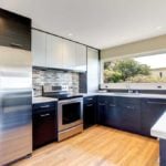 kitchen with stainless steel appliances