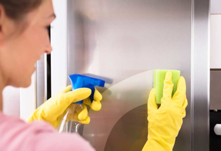 How to Get Rust Off of a StainlessSteel Fridge Shiny Modern