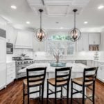 Modern kitchen with Sub-Zero fridge