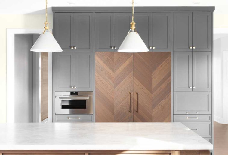 How to Install SubZero Refrigerator Panels Shiny Modern