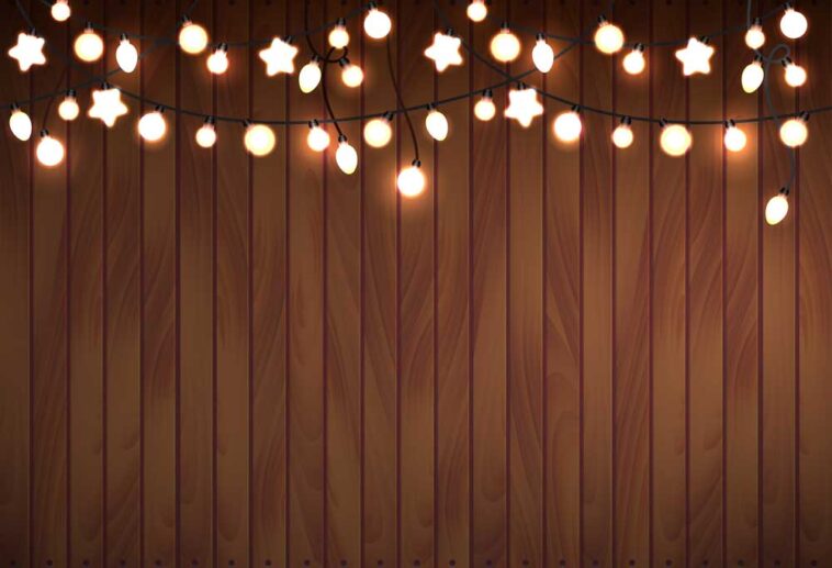 How to Hang String Lights on Vinyl Fence Shiny Modern