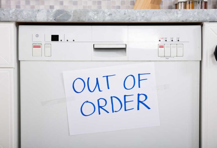 How to Fix a Dishwasher That Won't Drain Shiny Modern