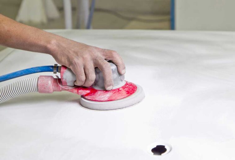 How to Paint Corian Countertops Shiny Modern